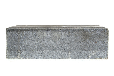 brick isolated on white backgroundの写真素材