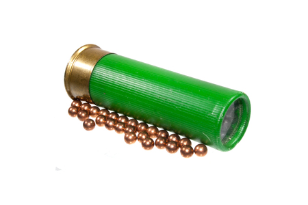 hunting cartridge isolated on white background