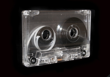 cassette tape isolated on white background