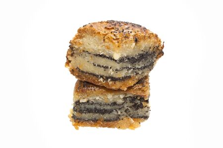 cookie isolated on white backgroundの写真素材