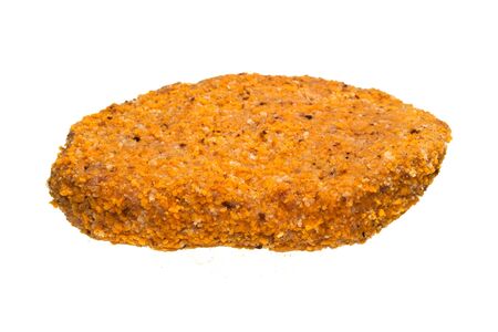 cutlet isolated on white background