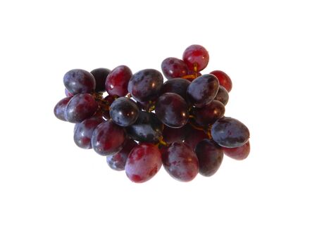 grape isolated on white backgroundの写真素材