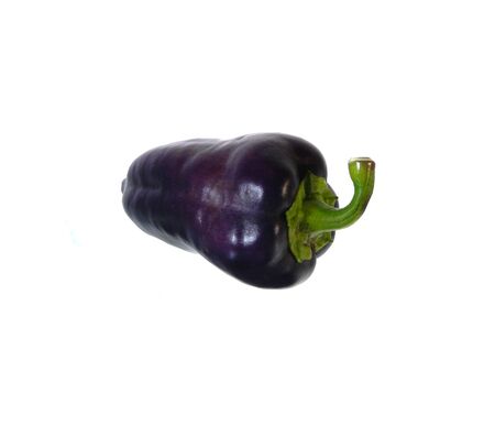 bell pepper isolated on white backgroundの写真素材
