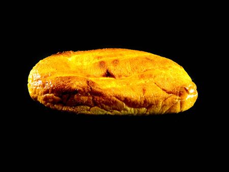 bread isolated on white background