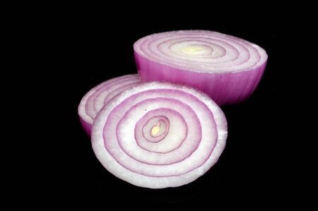 onion isolated on white backgroundの写真素材