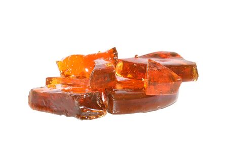 rosin isolated on white backgroundの写真素材