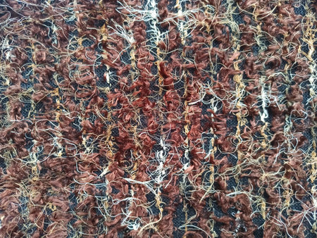 knitted material photographed -close-up