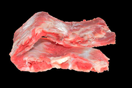 meat isolated on white background