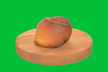 bread isolated on white backgroundの写真素材