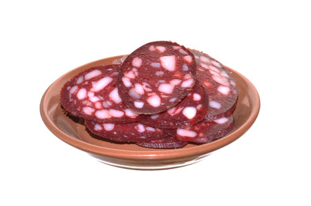 meat isolated on white backgroundの写真素材