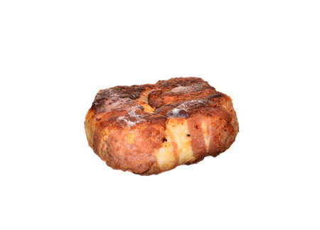 meat isolated on white backgroundの写真素材