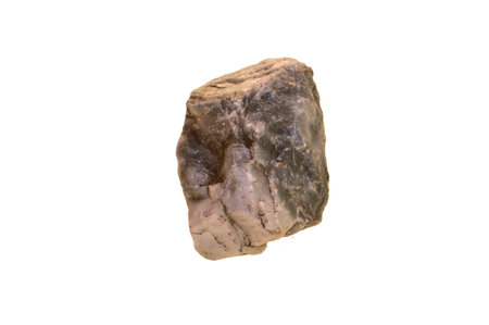 granite stone isolated on white background
