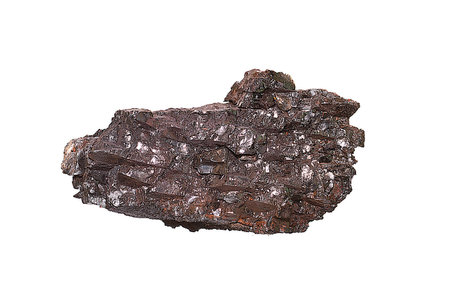 coal isolated on white background