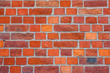 Brick wall texture of the old houseの写真素材