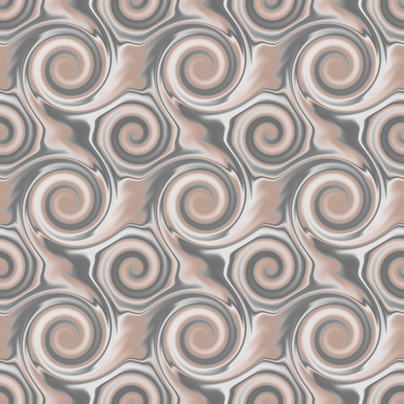 Twirls abstract. Seamless colorful abstract background pattern の写真素材