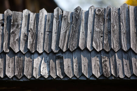 texture of old wooden fence