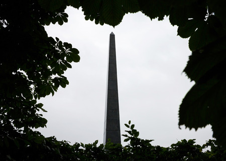 KIEV, UKRAINE - Jun 22, 2015: Monument of Eternal Glory at the Tomb of the Unknown Soldier in the Park of Glory in Kievのeditorial素材