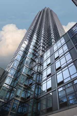 NEW YORK, USA - May 05, 2015: Manhattan modern architecture. Manhattan is the most densely populated...