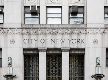 NEW YORK, USA - Apr 28, 2016: The New York City Department of Health and Mental Hygiene (DOHMH) is the department of the government of New York Cityのeditorial素材