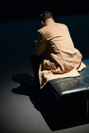 NEW YORK, USA - May 01, 2016: People inside Museum of Modern Art. MoMAs collection offers an overview of modern and contemporary art, architecture, design, drawing, painting, sculpture, photographyのeditorial素材