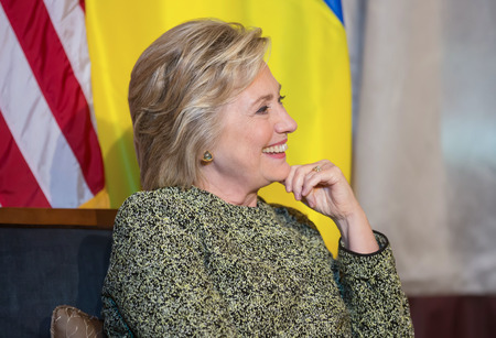 NEW YORK, USA - Sep 20, 2016: Candidate for Presidency of the United States Hillary Clinton during the 71 th session of the UN General Assembly in New Yorkのeditorial素材
