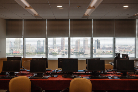 NEW YORK, USA - Sep 21, 2016: Press Center of 71st session of the United Nations General Assembly in New Yorkのeditorial素材