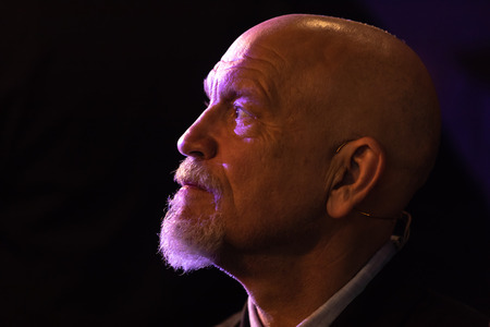 KIEV, UKRAINE - Jul 01, 2018: Actor John Malkovich visited Kiev and took part in the symphony concert The Way of Friendshipのeditorial素材