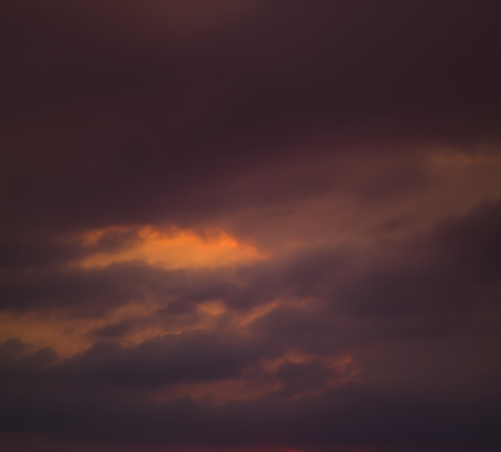 Beautiful sky with cloud during sunrise or sunset. Sunset clouds in the mountains. Abstract nature...