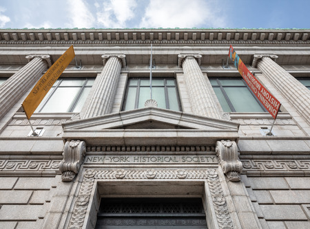 New York, USA - Sep 17, 2017: New-York Historical Society is an American history museum and library...