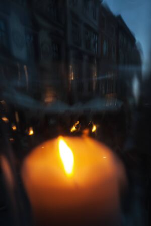 Lublin, Poland - Jul 20, 2012: Streets and architecture of the old city of Lublin. Lublin is the ninth largest city in Poland. Lublin at nightのeditorial素材