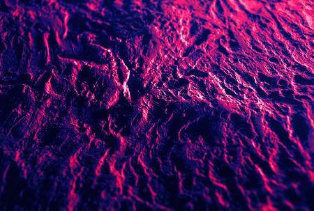 Texture of decorative plaster on concrete wall in trendy neon colors. Abstract plaster background for designの写真素材