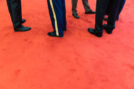 Halifax, Canada - Nov. 19, 2021: Working moments during Halifax international security forum (HFX) which is dedicated to strengthening strategic cooperation among democratic nations.のeditorial素材