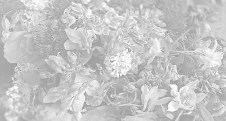 Floral vintage background with flowers. Floral spring background. Floral background in light gray...