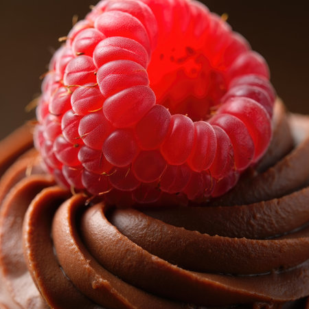 A happy family gathers around a chocolate dessert, indulging in its rich flavors while enjoying each others company.の写真素材