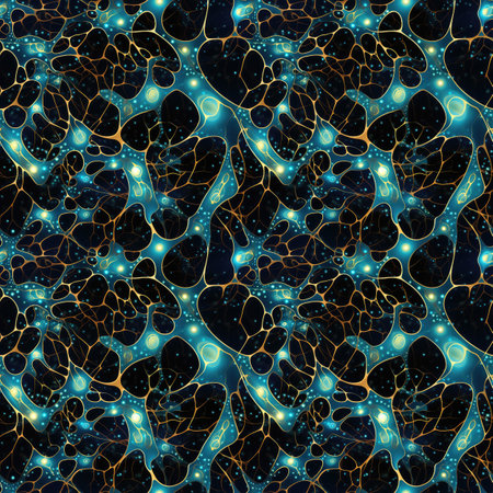 Seamless abstract background and texture with neural pattern. Graphic design element. Backdrop...