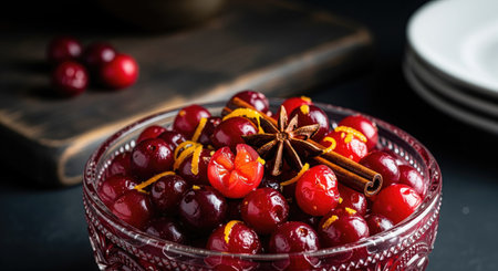 This delicious cranberry sauce is a perfect addition to any holiday meal, offering a burst of flavor...