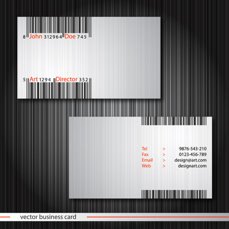 Vector abstract creative business cards (set template)のイラスト素材