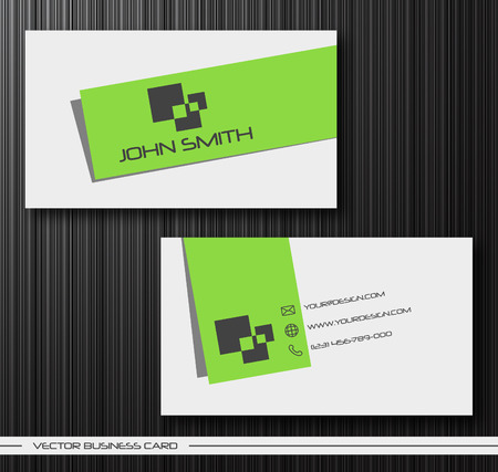 abstract creative business cards (set template)のイラスト素材