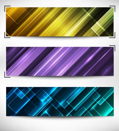 abstract web banner, creative designのイラスト素材