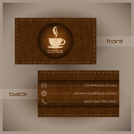 abstract creative business cards (set template)のイラスト素材