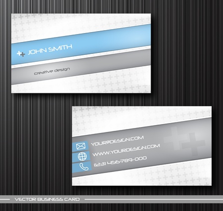 abstract creative business cards (set template)のイラスト素材