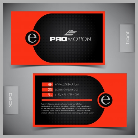 abstract creative business cards (set template)のイラスト素材