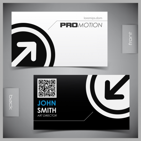 abstract creative business cards (set template)のイラスト素材