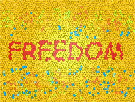 FREEDOM abstract texture の写真素材