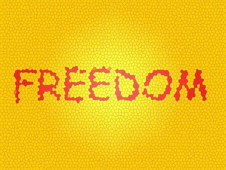 FREEDOM abstract texture の写真素材