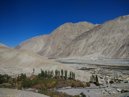 Landscape of Leh Ladakhの写真素材