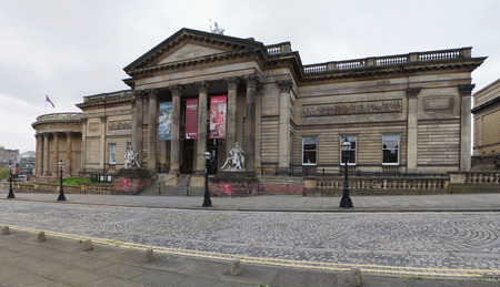 walker art galley, national museum, in liverpool のeditorial素材