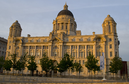 Liverpool, UK - May 27, 2014  Historic Port of Liverpool building on 27th May 2014 のeditorial素材