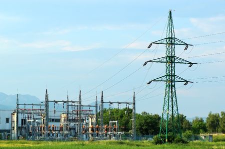 Power station for electrical Industry