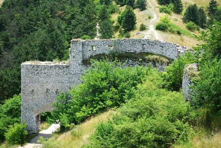 The picture of Cachtice ruins, Slovakiaの写真素材